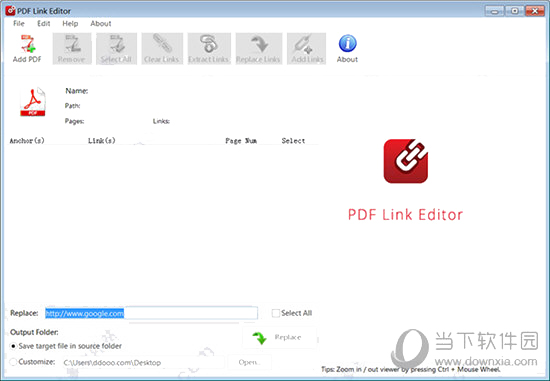 PDF Link Editor