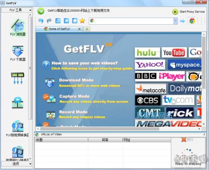 FLV视频下载器GetFLV Pro