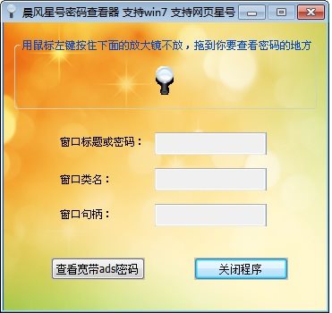 晨风星号密码查看器