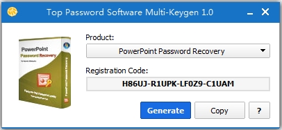 PPT密码破解工具(PowerPoint Password Recovery)