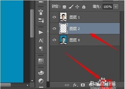 PS换证件照背景教程,PhotoShop证件照换背景颜色方法