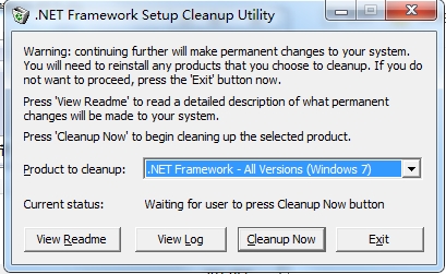 .NET Framework完美卸载