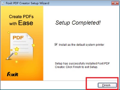 Foxit PDF Creator(虚拟打印机)