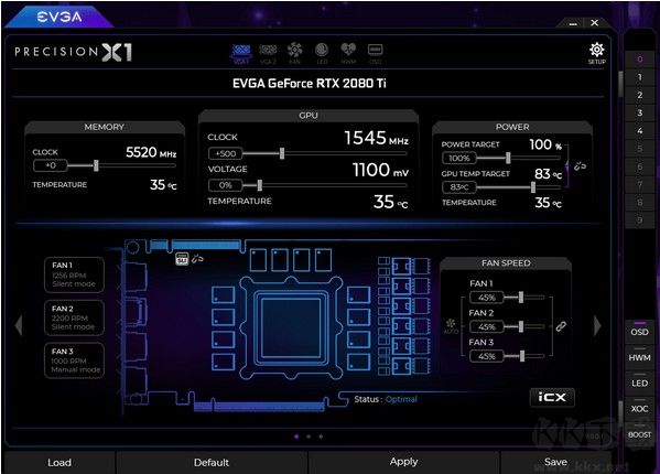 EVGA Precision X1(显卡超频工具)