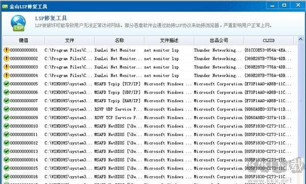 金山修复lsp独立版