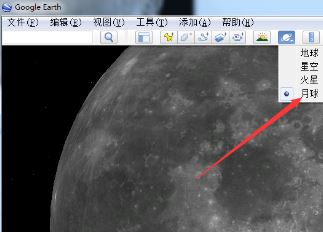 谷歌月球地图