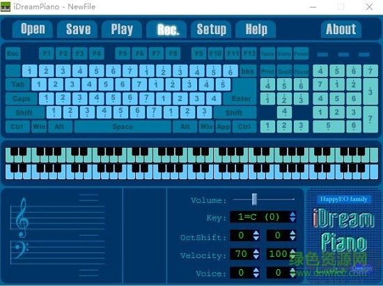 idreampiano模拟钢琴