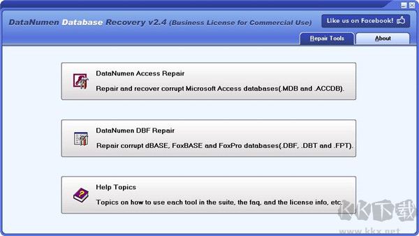 DataNumen Database Recovery(附破解教程)