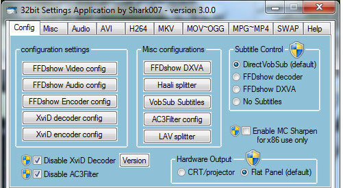 Shark007 ADVANCED Codecs万能解码器