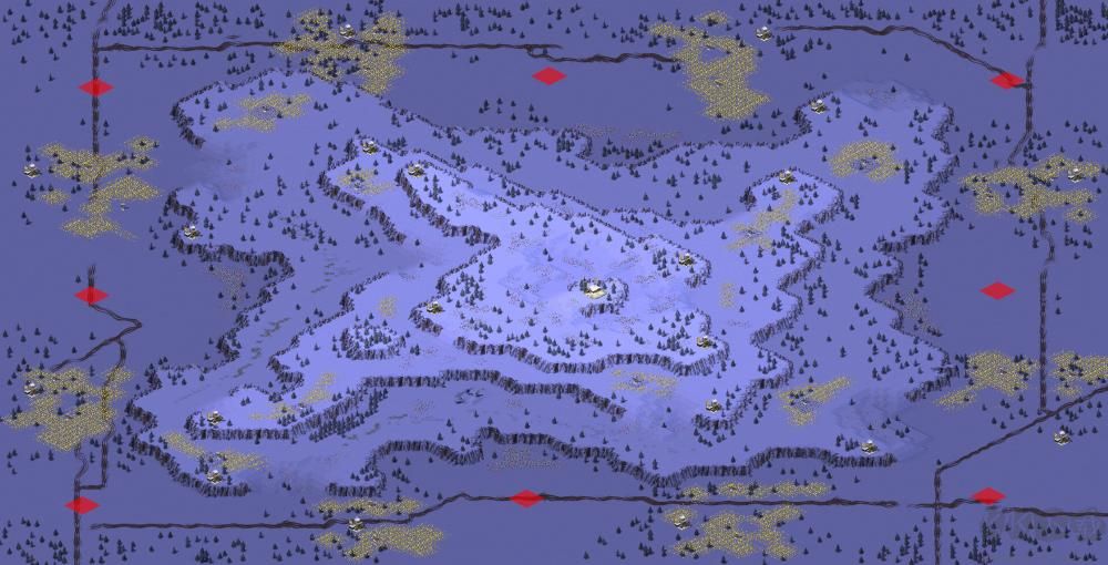 红色警戒2地图包(330张经典)