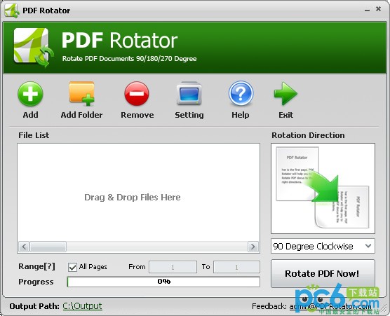 PDF旋转工具(PDF Rotator)