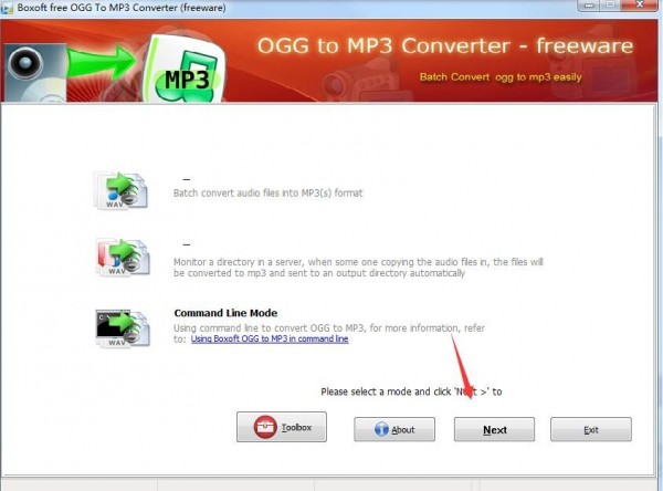 Boxoft OGG to MP3 Converter(OGG到MP3转换器) 1.0 官方版