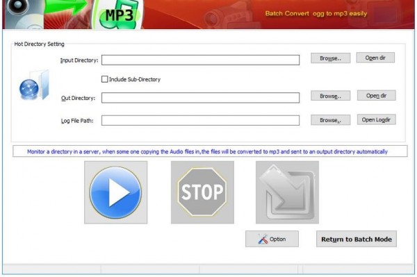 Boxoft OGG to MP3 Converter(OGG到MP3转换器) 1.0 官方版