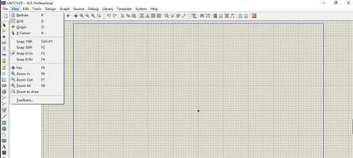 Proteus怎么去掉网格