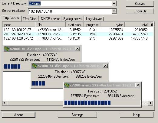 Tftpd32中文版截图