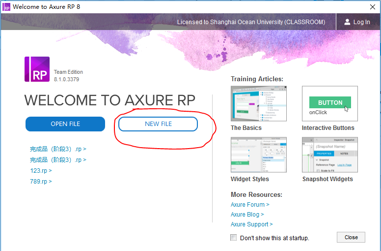 Axure rp8