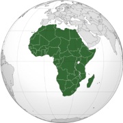 非洲地图 v2.0 高清中文版