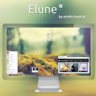  [Elune Theme] Win7 transparent theme V2021 free version