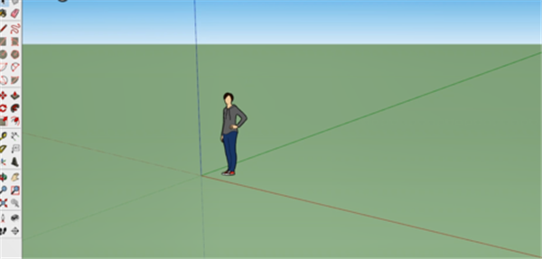 sketchup软件创建汽车模型教程1