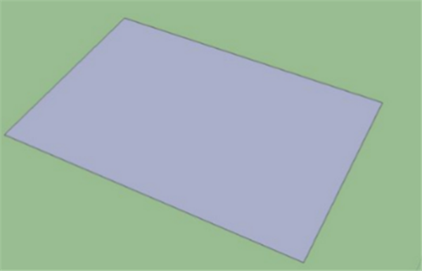 sketchup软件绘制四坡屋顶方法1