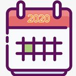 日历全年表2021年 