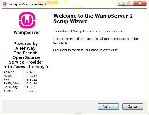 WampServer中文版截图