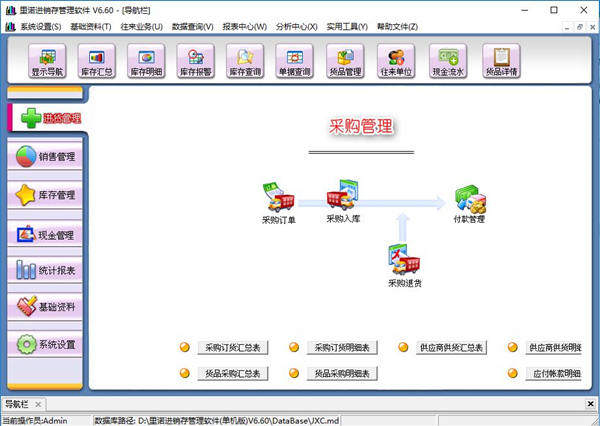 里诺进销存管理软件截图