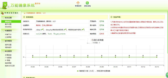 万能镜像系统(网站镜像采集工具)