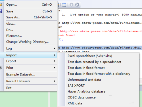 Stata15怎么导入excel数据