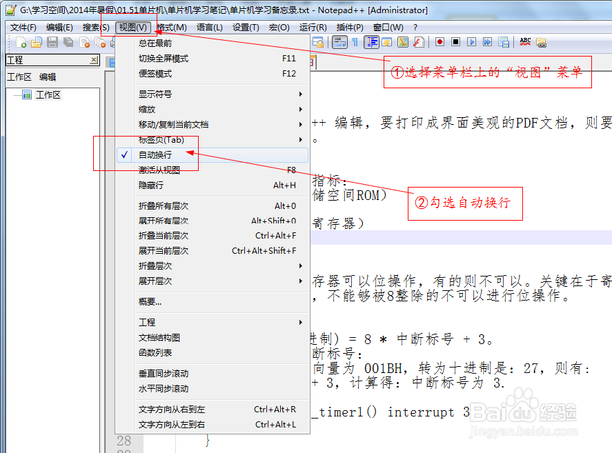 Notepad++中文绿色版