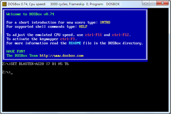 DOSBox模拟器
