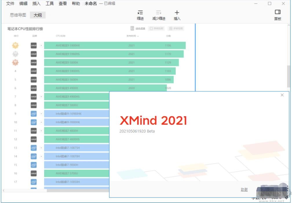 XMind中文版(思维导图软件)