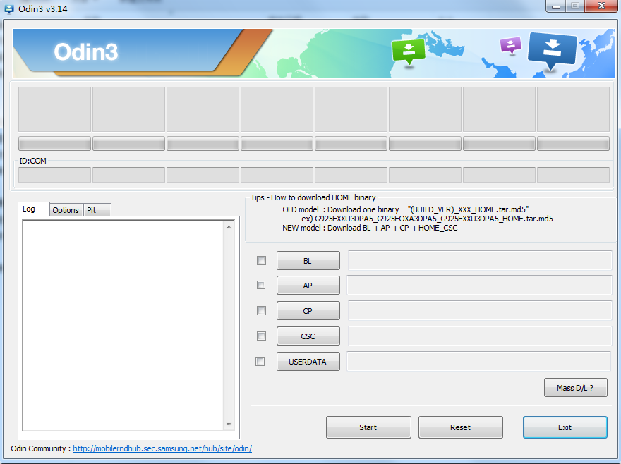 Odin3手机刷机工具