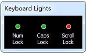 Keyboard Lights虚拟键盘指示灯
