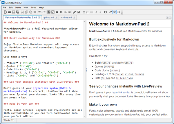 MarkdownPad2中破解文版