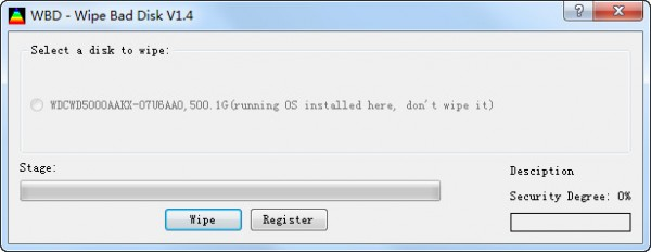 Wipe Bad Disk磁盘修复工具