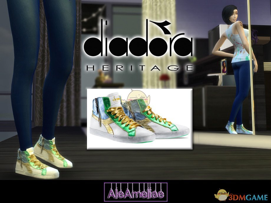 模拟人生4迪亚多纳限定版运动鞋MOD
