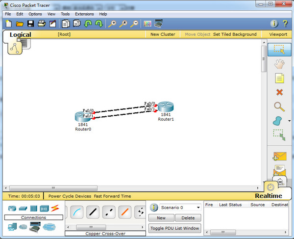 CiscoPacketTracer截图