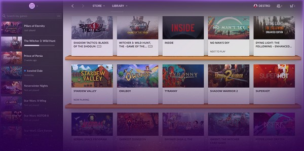 GOG Galaxy中文版客户端