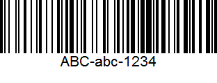 code128字体