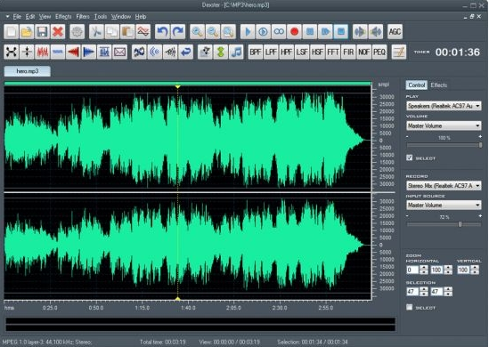 Softdiv Dexster Audio Editor(音频编辑器)