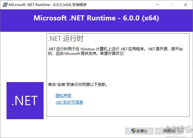 Microsoft .NET Runtime 6.0