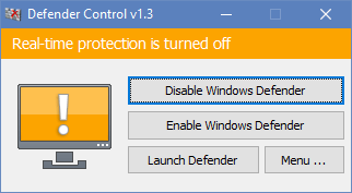 Windows defender关闭工具