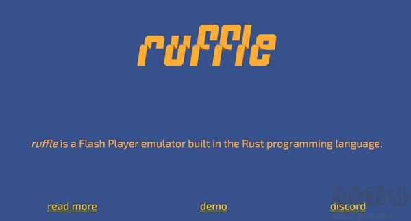 Ruffle浏览器Flash插件