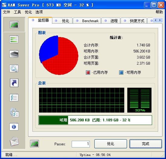 内存管理软件(RAM Saver Pro)