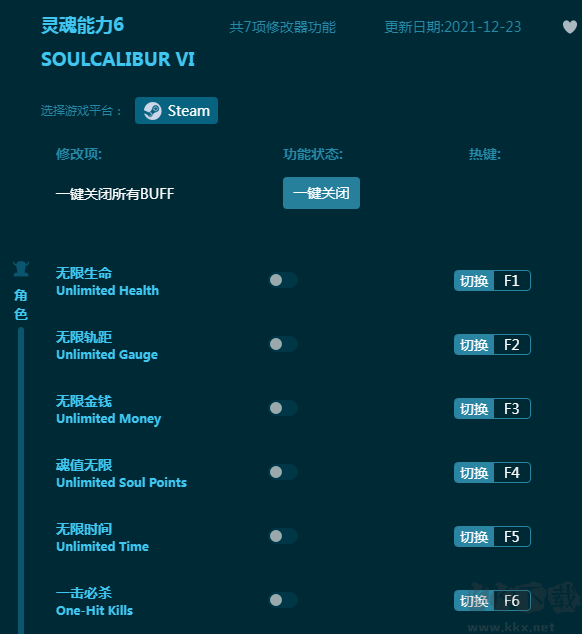 灵魂能力6七项修改器