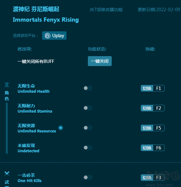 渡神纪 芬尼斯崛起七项修改器