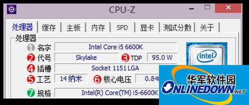 CPU-Z(硬件检测)
