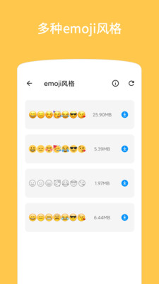 Emoji表情贴图APP