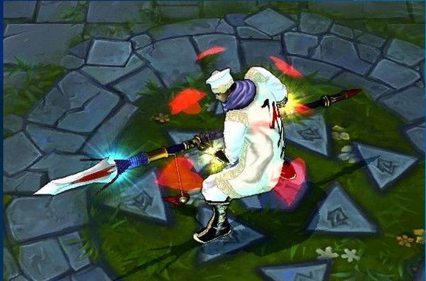 [LOL自制皮肤]赵信唐伯虎点秋香皮肤
